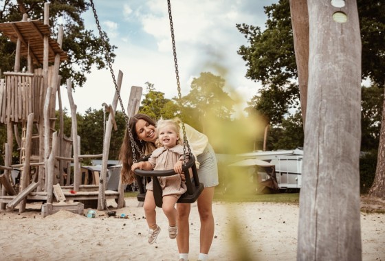 Kamperen met de camper bij De Kleine Wolf