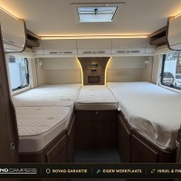 Hymer B704 SL Palmo Enkele Bedden Hefbed 2X Airco Zonnepanelen Omvormer Foto #2