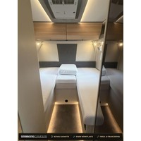 Dethleffs Pulse I6811 EB Lage Enkele Bedden Hefbed Luifel Omvormer Trekhaak Foto #2