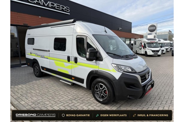 Hymer Yellowstone Cross-Over 180PK 9T-Automaat Enkele Bedden Zonnepanelen