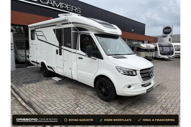 Hymer B600 MC WhiteLine Automaat Enkele Bedden Luifel Grote Garage