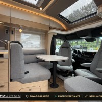 Hymer B600 MC WhiteLine Automaat Enkele Bedden Luifel Grote Garage Foto #1