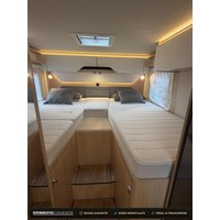 Hymer B600 MC WhiteLine Automaat Enkele Bedden Luifel Grote Garage Foto #2