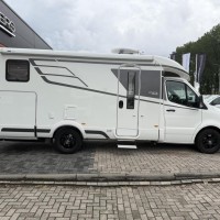 Hymer B600 MC WhiteLine Automaat Enkele Bedden Luifel Grote Garage Foto #7