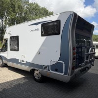 Hobby T 600 GFS Dwarsbed Zonnepaneel Unieke Staat 24501KM!!! Foto #24