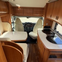 Hobby T 600 GFS Dwarsbed Zonnepaneel Unieke Staat 24501KM!!! Foto #29