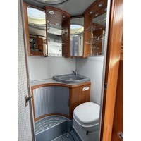 Hobby T 600 GFS Dwarsbed Zonnepaneel Unieke Staat 24501KM!!! Foto #2