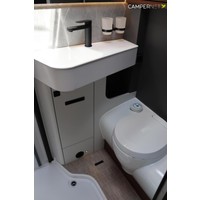 Hymer BMC-T 600 170pk Automaat | Lithium | Dieselverwarming | Lengtebedden | Uitrustingslijn Premium | Omvormer | SLC Chassis | Stoelverwarming | Luifel | LED TV | ABUS Extra sloten | Gas aansluiting buiten | Foto #23