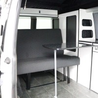Volkswagen Transporter Buscamper 2.0 TDI 140 Pk DSG-7 Lang California-look  | 2-Persoons | Luifel | Hefdak | Stand-kachel | Two Tone kleur  | TOPSTAAT Foto #2