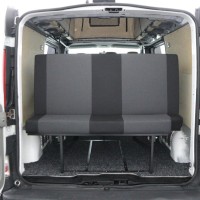 Renault Trafic Buscamper 2.0 DCi 115 Pk | 2 Zits/Slaapbank | Breedbed 130 x 190 | Camper kenteken | Two Town kleur | Trekhaak | Nette staat Foto #25