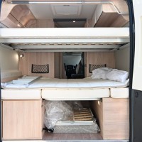 GiottiVan 60B Dwarsbed|Stapelbed|Cass.luifel|Fietsdr.|Zonnep Foto #23