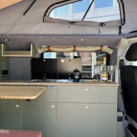 Volkswagen T6 2017 L2H1 Nevada two-tone NIEUWE INBOUW! Foto #15