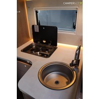 Carado T449T Edition26 165pk Automaat | Queensbed | Maxi Chassis | Luifel | Bi-Xenon | Gescheiden douche | Nieuw uit voorraad leverbaar | Grote koelkast | Lichtmetalen velgen | Foto #13