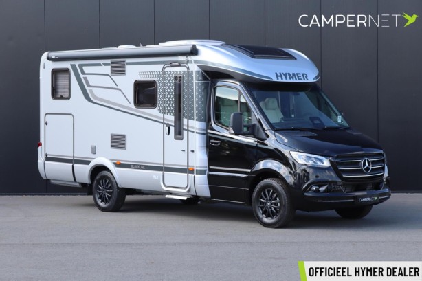 Hymer BMC-T 580 Blackline 170pk Automaat | Lengtebedden | Lithium | Maxxfan | SLC Chassis | Stoelverwarming | Luifel | Lederen bekleding | Buitendouche | SOG toiletventilatie | LED Koplampen | Blackline editie | Stuurverwarming |