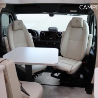 Hymer BMC-T 580 Blackline 170pk Automaat | Lengtebedden | Lithium | Maxxfan | SLC Chassis | Stoelverwarming | Luifel | Lederen bekleding | Buitendouche | SOG toiletventilatie | LED Koplampen | Blackline editie | Stuurverwarming | Foto #9