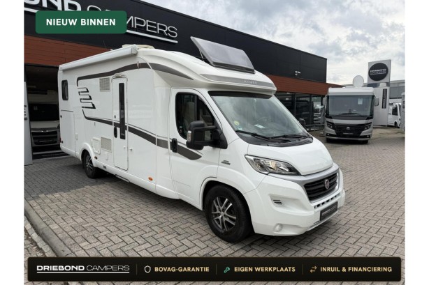 Hymer T 678 CL Automaat Enkele Bedden Hefbed Luchtvering Lithium Zonnepanelen