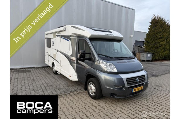 KNAUS 650 MF | Half Intergraal | Frans Bed | Zonnepanelen