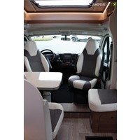Dethleffs TREND T6757 130pk 2.3 Multijet | Dak airco | Queensbed | Zonnepaneel | Elektrisch hefbed | Luifel | Fietsendrager | Gescheiden douche | Foto #33