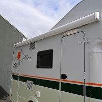 Dethleffs Trend A 5887 Stapelbed Hefbed Fietsendrager Foto #45