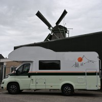 Dethleffs Trend A 5887 Stapelbed Hefbed Fietsendrager Foto #57