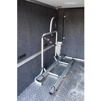 Hymer BMC-I 680 177pk Automaat | Alde verwarming | Kasten i.p.v. Hefbed | Lengtebedden | Omvormer | Dak airco | SLC Chassis | GFK Dak| Buitendouche | Zonnepanelen | Gescheiden douche | Bearlock | Foto #24