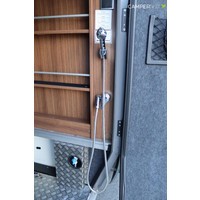 Hymer BMC-I 680 177pk Automaat | Alde verwarming | Kasten i.p.v. Hefbed | Lengtebedden | Omvormer | Dak airco | SLC Chassis | GFK Dak| Buitendouche | Zonnepanelen | Gescheiden douche | Bearlock | Foto #25