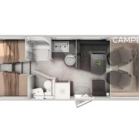 Hymer BMC-I 680 177pk Automaat | Alde verwarming | Kasten i.p.v. Hefbed | Lengtebedden | Omvormer | Dak airco | SLC Chassis | GFK Dak| Buitendouche | Zonnepanelen | Gescheiden douche | Bearlock | Foto #40