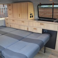 Volkswagen Transporter -  L1H1 Buscamper | 4 pers | compleet | Zonnepaneel Foto #2