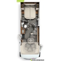 Carthago Chic C-Line I 5.0 QB L 170pk Automaat | Queensbed | Kastjes i.p.v. Hefbed | Lithium | Omvormer | Leder | Alde | Gescheiden douche | Nieuw uit voorraad leverbaar | Foto #2