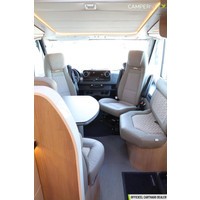 Carthago C-Tourer I 150 QB 170pk Automaat | Zo goed als nieuw | Queensbed | Gescheiden douche | Dubbele bodem | Hefbed | Luxe | LED koplampen | Foto #6