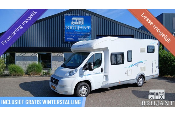 Chausson FLASH 16... 2011 dwarsbed/hefbed