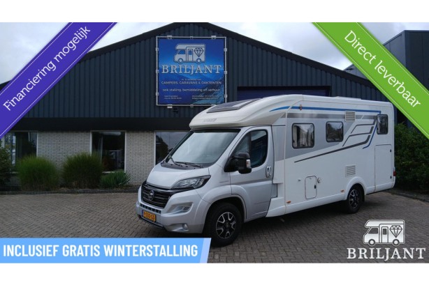 Fiat Hymer T568.. automaat/Enkelebedden/L-zit