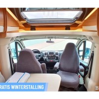 Fiat Hymer T568.. automaat/Enkelebedden/L-zit Foto #8