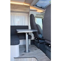 Hymer Exsis T580 140pk Automaat | Xperience edition | Smal model | Lengtebedden | Zonnepanelen | XL Bed | Cystal zilver | Luifel | Buitendouche | LED Koplampen | Zened multimediasysteem | Foto #11