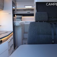 Hymer Exsis T580 140pk Automaat | Xperience edition | Smal model | Lengtebedden | Zonnepanelen | XL Bed | Cystal zilver | Luifel | Buitendouche | LED Koplampen | Zened multimediasysteem | Foto #15