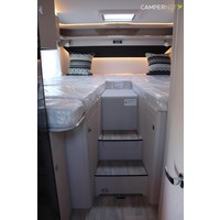 Hymer Exsis T580 140pk Automaat | Xperience edition | Smal model | Lengtebedden | Zonnepanelen | XL Bed | Cystal zilver | Luifel | Buitendouche | LED Koplampen | Zened multimediasysteem | Foto #20