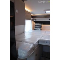 Hymer Exsis T580 140pk Automaat | Xperience edition | Smal model | Lengtebedden | Zonnepanelen | XL Bed | Cystal zilver | Luifel | Buitendouche | LED Koplampen | Zened multimediasysteem | Foto #23