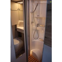 Hymer Exsis T580 140pk Automaat | Xperience edition | Smal model | Lengtebedden | Zonnepanelen | XL Bed | Cystal zilver | Luifel | Buitendouche | LED Koplampen | Zened multimediasysteem | Foto #26