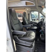 Adria Compact SL Supreme 9T-Automaat 180PK Enkele Bedden Leer Luifel Foto #13