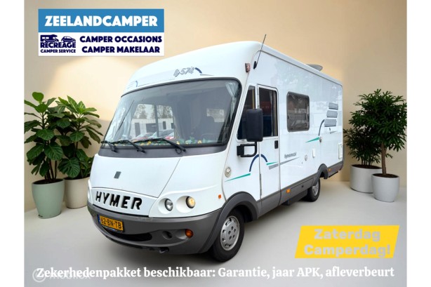 Tweedehands Hymer camper kopen