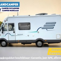 Hymer B574 – Ruime integraalcamper met vast bed én riant hefbed Foto #18