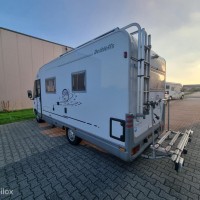 Dethleffs Globetrotter Dakairco l fietsenrek l hefbed Foto #12