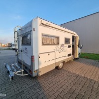 Dethleffs Globetrotter Dakairco l fietsenrek l hefbed Foto #14