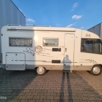 Dethleffs Globetrotter Dakairco l fietsenrek l hefbed Foto #16