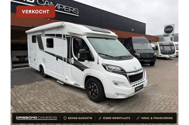 Knaus 650 MEG Platinum Enkele Bedden Levelsysteem Lithium 2X Airco Zonnepaneel