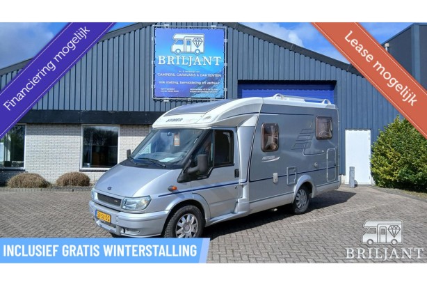 Hymer TEILINTEGRIERT HV 522..  2006 dwarsbed
