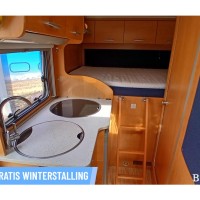 Hymer TEILINTEGRIERT HV 522..  2006 dwarsbed Foto #3