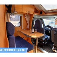Hymer TEILINTEGRIERT HV 522..  2006 dwarsbed Foto #6