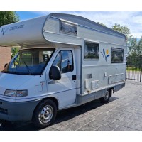 Fiat 2.5 TDI Zonnepanelen 6 slaapplaatsen Luifel Boiler APK. Foto #5