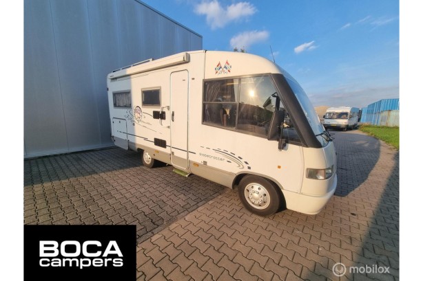 Dethleffs Globetrotter Dakairco l fietsenrek l hefbed